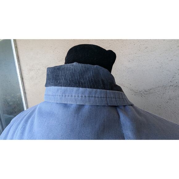 π Vintage Eddie Bauer Chambray Puffer Jacket β Made in Canada | Menβs M - Picture 3 of 9